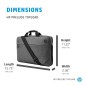 HP Bæretaske 15.6 Holdbar nylon Sort
